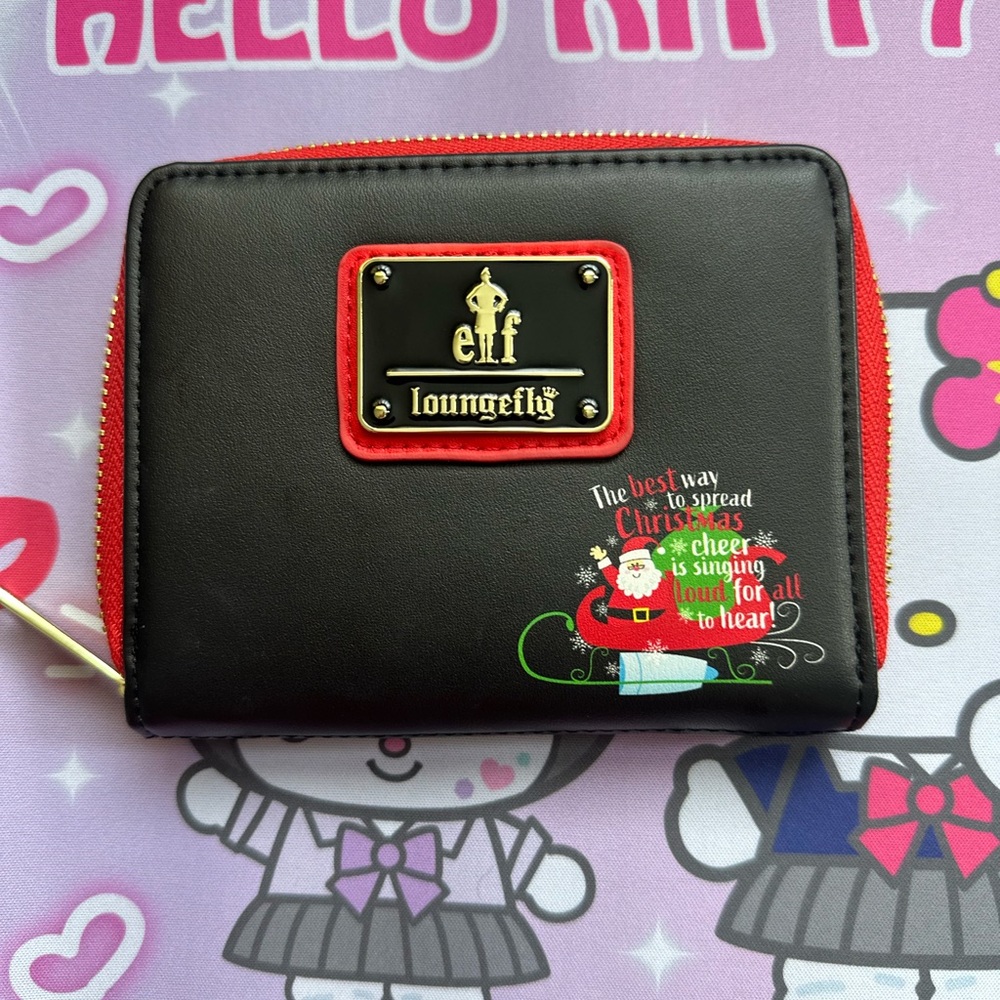 Loungefly Elf Black and Red Wallet